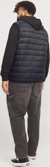 Jack & Jones SPRINT BODYWARMER With Collar Black - Geci - Geci Bărbați Mărimi Mari