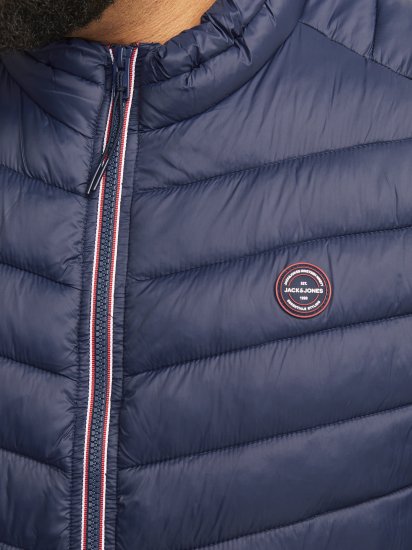 Jack & Jones SPRINT True Red Stitches BODYWARMER Navy Blazer - Geci - Geci Bărbați Mărimi Mari