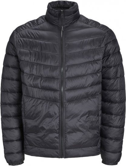 Jack & Jones SPRINT Quilted Collar Jacket Black - Geci - Geci Bărbați Mărimi Mari
