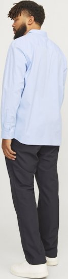 Jack & Jones ARMA LS Shirt Cashmere Blue - Cămăși - Cămăși Bărbați Mărimi Mari