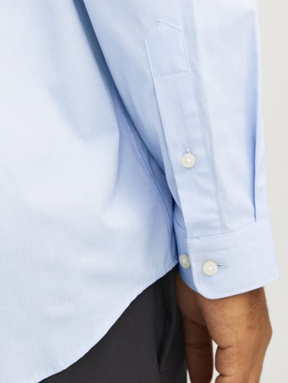 Jack & Jones ARMA LS Shirt Cashmere Blue - Cămăși - Cămăși Bărbați Mărimi Mari