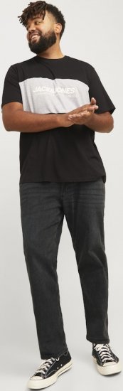 Jack & Jones GLENN ORIGINAL CB 772 Black Denim - Blugi & pantaloni - Blugi & Pantaloni Bărbați Mărimi Mari