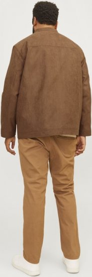 Jack & Jones DYLAN Clean Jacket Brown - Geci - Geci Bărbați Mărimi Mari