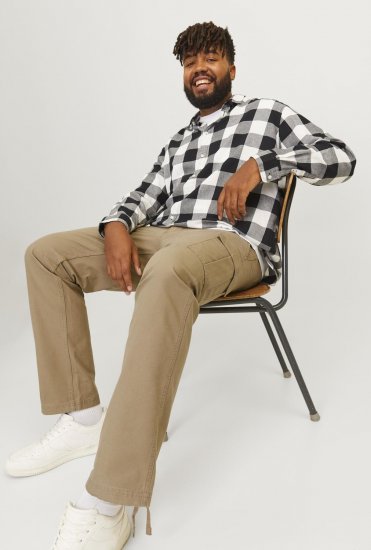 Jack & Jones JPSTKANE JJBARKLEY Cargopants Elmwood - Blugi & pantaloni - Blugi & Pantaloni Bărbați Mărimi Mari