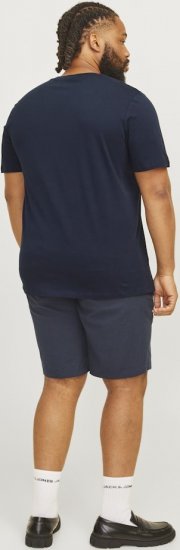 Jack & Jones CORP Logo Play 5 T-Shirt Navy Blazer - Tricouri - Tricouri Bărbați Mărimi Mari