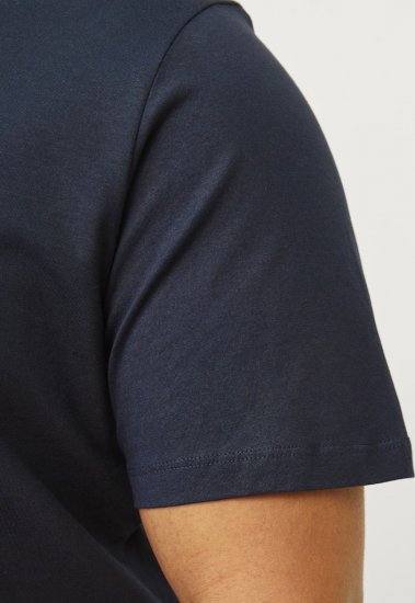 Jack & Jones CORP Logo Play 5 T-Shirt Navy Blazer - Tricouri - Tricouri Bărbați Mărimi Mari