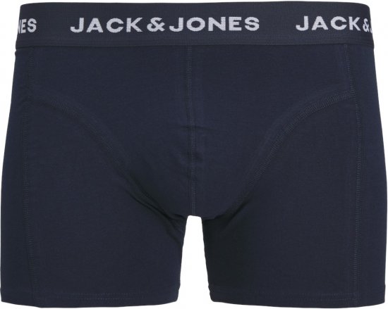 Jack & Jones JACCAMOFLAGE Trunks 3-Pack Navy Blazer - Lenjerie intimă & costum baie - Lenjerie Intimă Bărbați Mărimi Mari