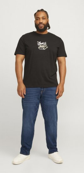 Jack & Jones JJIMIKE JJICON I.K. SQ 026 Jeans Blue Denim - Blugi & pantaloni - Blugi & Pantaloni Bărbați Mărimi Mari