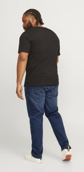 Jack & Jones JJIMIKE JJICON I.K. SQ 026 Jeans Blue Denim - Blugi & pantaloni - Blugi & Pantaloni Bărbați Mărimi Mari