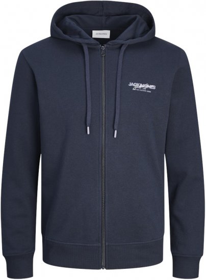 Jack & Jones ALVIS Hoodie Navy Blazer - Pulovere & hanorace - Pulovere & Hanorace Bărbați Mărimi Mari