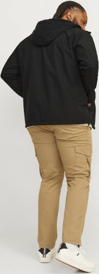 Jack & Jones JJTAYLOR Softshell Jacket Black - Geci - Geci Bărbați Mărimi Mari