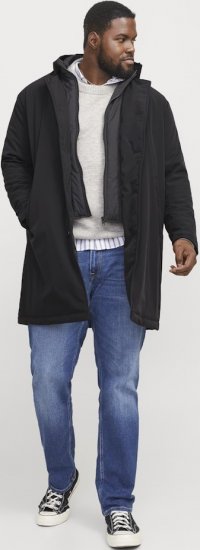 Jack & Jones REMY Windproof Water-resistant Softshell Jacket Black - Geci - Geci Bărbați Mărimi Mari