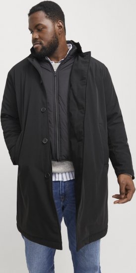 Jack & Jones REMY Windproof Water-resistant Softshell Jacket Black - Geci - Geci Bărbați Mărimi Mari