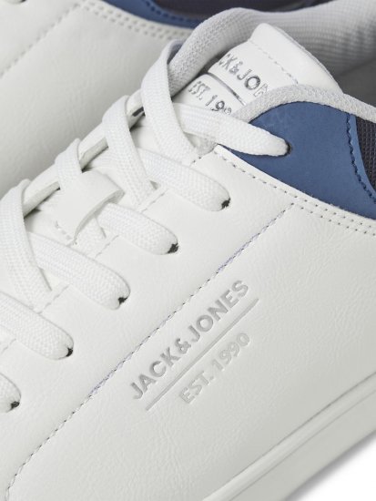 Jack & Jones Jordan Sneakers Bright White/NAVY BLAZER - Bărbați pantofi 40-52 - 