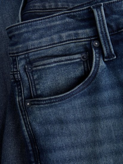 Jack & Jones Glenn Icon SQ 422 Jeans Blue Denim - Blugi & pantaloni - Blugi & Pantaloni Bărbați Mărimi Mari