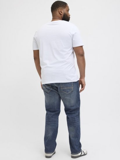 Jack & Jones Mike Fox CB 082 Jeans Blue Denim - Blugi & pantaloni - Blugi & Pantaloni Bărbați Mărimi Mari