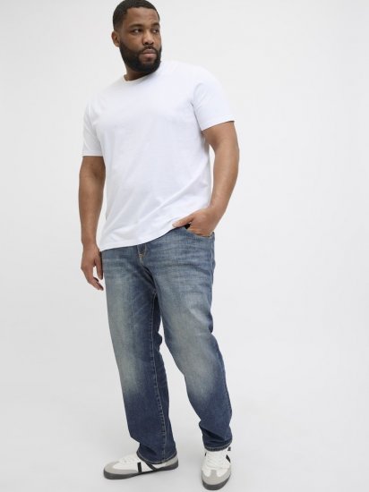 Jack & Jones Mike Fox CB 082 Jeans Blue Denim - Blugi & pantaloni - Blugi & Pantaloni Bărbați Mărimi Mari