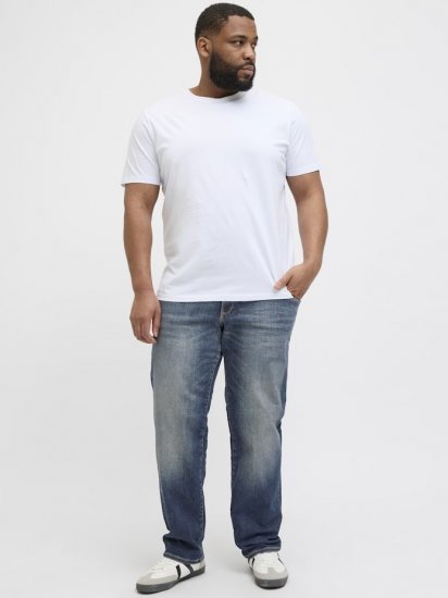 Jack & Jones Mike Fox CB 082 Jeans Blue Denim - Blugi & pantaloni - Blugi & Pantaloni Bărbați Mărimi Mari