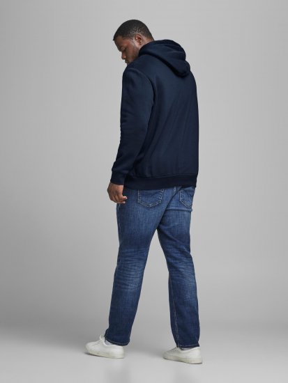 Jack & Jones Elogo Sweat Hood Navy Blazer - Pulovere & hanorace - Pulovere & Hanorace Bărbați Mărimi Mari