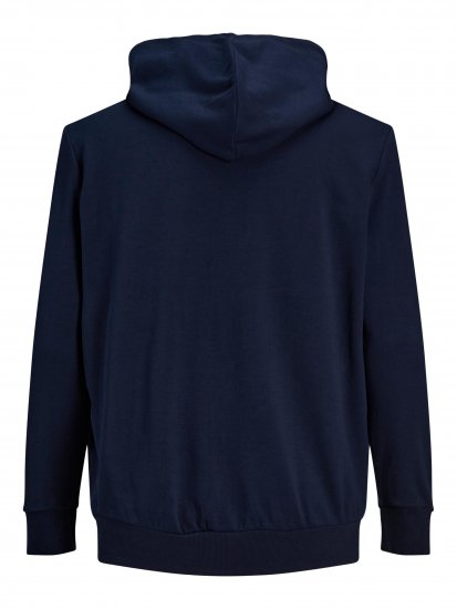 Jack & Jones Basic Sweat Zip Hood Navy Blazer - Pulovere & hanorace - Pulovere & Hanorace Bărbați Mărimi Mari