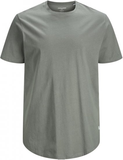 Jack & Jones NOA Crew Neck T-Shirt Grey - Tricouri - Tricouri Bărbați Mărimi Mari