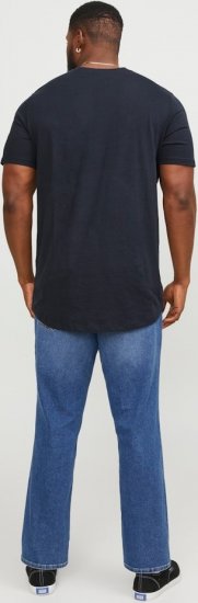 Jack & Jones NOA Crew Neck T-Shirt Navy Blazer - Tricouri - Tricouri Bărbați Mărimi Mari
