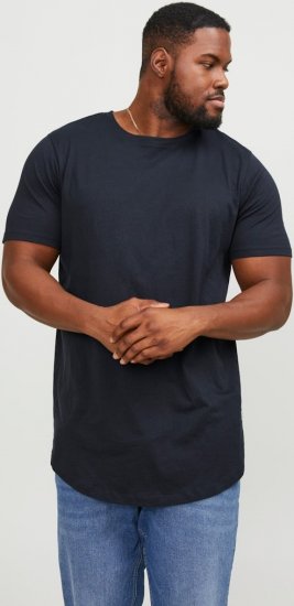Jack & Jones NOA Crew Neck T-Shirt Navy Blazer - Tricouri - Tricouri Bărbați Mărimi Mari