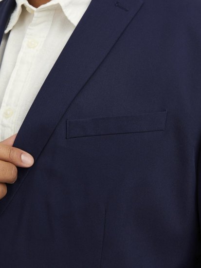 Jack & Jones FRANCO Suit Medieval Blue - Costume - Costume Bărbați mărimi mari