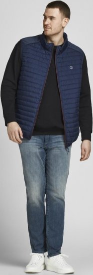 Jack & Jones Basic Sweatshirt Black - Pulovere & hanorace - Pulovere & Hanorace Bărbați Mărimi Mari