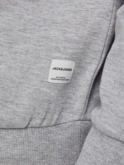 Jack & Jones Basic Sweatshirt Light Grey Melange - Pulovere & hanorace - Pulovere & Hanorace Bărbați Mărimi Mari