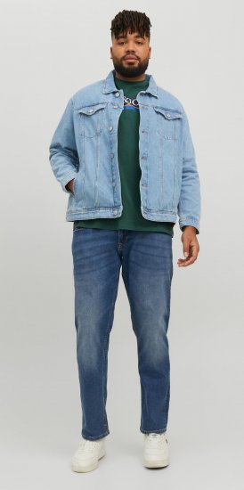 Jack & Jones JJIJEAN Denim jacket Blue Denim - Geci - Geci Bărbați Mărimi Mari