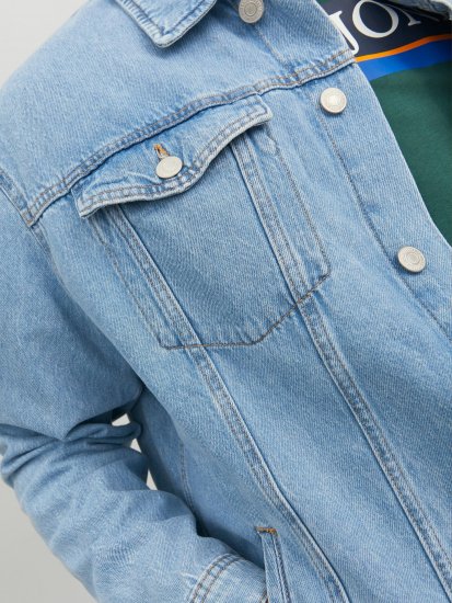 Jack & Jones JJIJEAN Denim jacket Blue Denim - Geci - Geci Bărbați Mărimi Mari