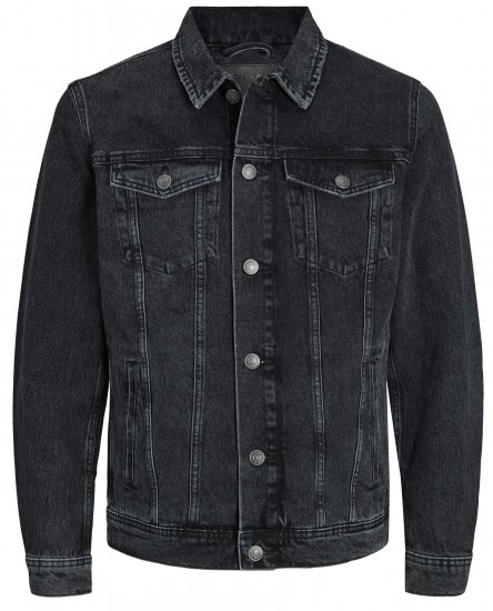 Jack & Jones JJIJEAN Denim Jacket Black Denim - Geci - Geci Bărbați Mărimi Mari
