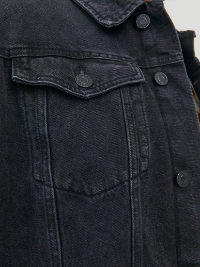 Jack & Jones JJIJEAN Denim Jacket Black Denim - Geci - Geci Bărbați Mărimi Mari