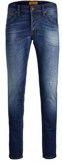 Jack & Jones GLENN FOX GE 348 Jeans Blue Denim - Blugi & pantaloni - Blugi & Pantaloni Bărbați Mărimi Mari