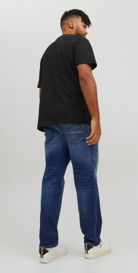 Jack & Jones GLENN FOX GE 348 Jeans Blue Denim - Blugi & pantaloni - Blugi & Pantaloni Bărbați Mărimi Mari