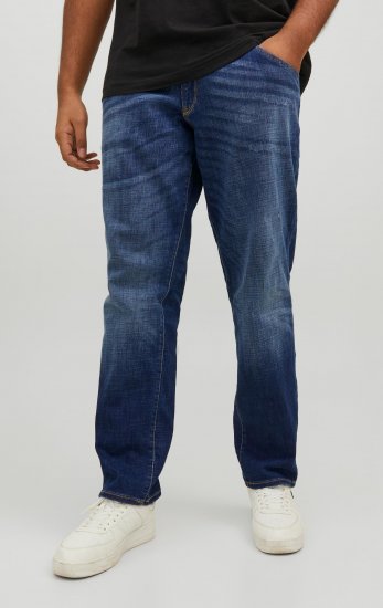 Jack & Jones GLENN FOX GE 348 Jeans Blue Denim - Blugi & pantaloni - Blugi & Pantaloni Bărbați Mărimi Mari