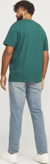 Jack & Jones STAR T-Shirt Deep Teal - Tricouri - Tricouri Bărbați Mărimi Mari