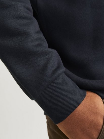 Jack & Jones 2 COL LOGO Hoodie Dark Navy - Pulovere & hanorace - Pulovere & Hanorace Bărbați Mărimi Mari