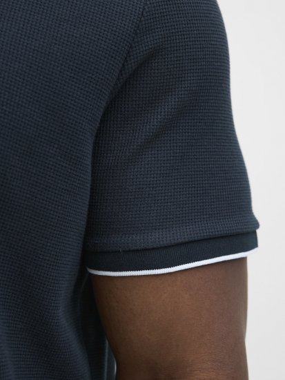 Jack & Jones AUSTIN PLAY Polo Dark Blue - Tricouri polo - Tricouri Polo Bărbați Mărimi Mari