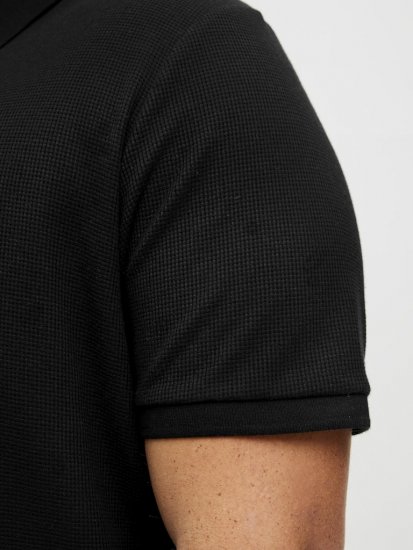 Jack & Jones AUSTIN CLASSIC Polo Black - Tricouri polo - Tricouri Polo Bărbați Mărimi Mari