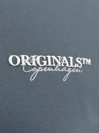 Jack & Jones Lington Crew Neck T-Shirt Grey - Tricouri - Tricouri Bărbați Mărimi Mari