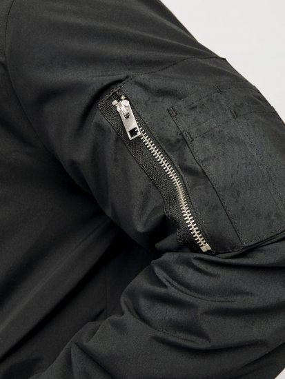 Jack & Jones RUSH Bomber Jacket Black - Geci - Geci Bărbați Mărimi Mari