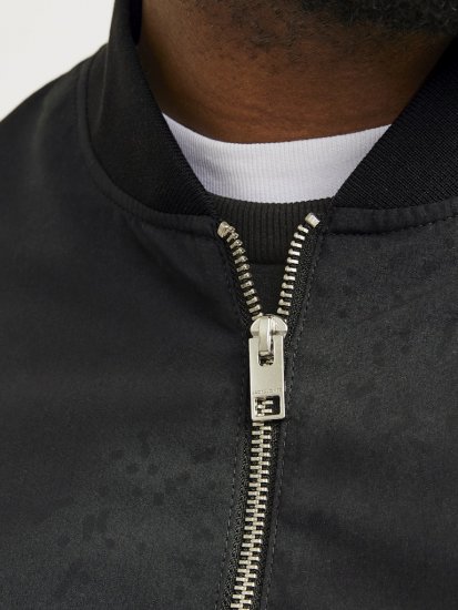 Jack & Jones RUSH Bomber Jacket Black - Geci - Geci Bărbați Mărimi Mari