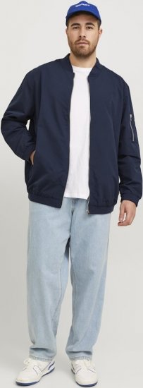 Jack & Jones RUSH Bomber Jacket Navy Blazer - Geci - Geci Bărbați Mărimi Mari