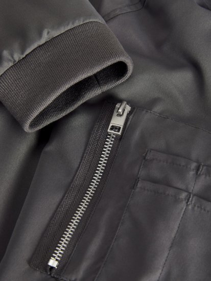 Jack & Jones RUSH Bomber Jacket Grey - Geci - Geci Bărbați Mărimi Mari