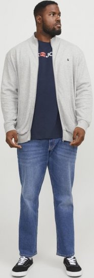 Jack & Jones Corp Logo Crew Neck T-Shirt Navy Blazer - Tricouri - Tricouri Bărbați Mărimi Mari