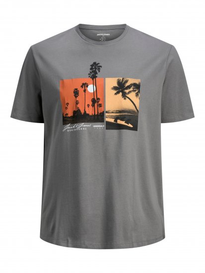 Jack & Jones Rocto T-shirt Sedona sage - Tricouri - Tricouri Bărbați Mărimi Mari