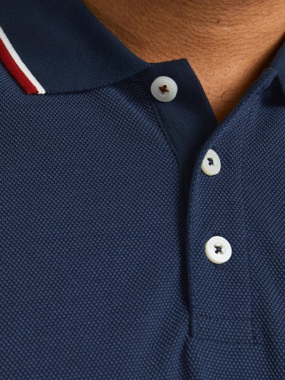 Jack & Jones JPRWINBLU Poloshirt Navy Blazer - Tricouri polo - Tricouri Polo Bărbați Mărimi Mari