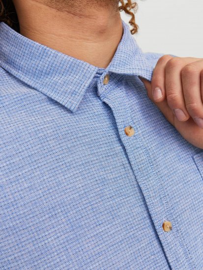 Jack & Jones JORABEL Casual Shirt Ensign Blue - Cămăși - Cămăși Bărbați Mărimi Mari
